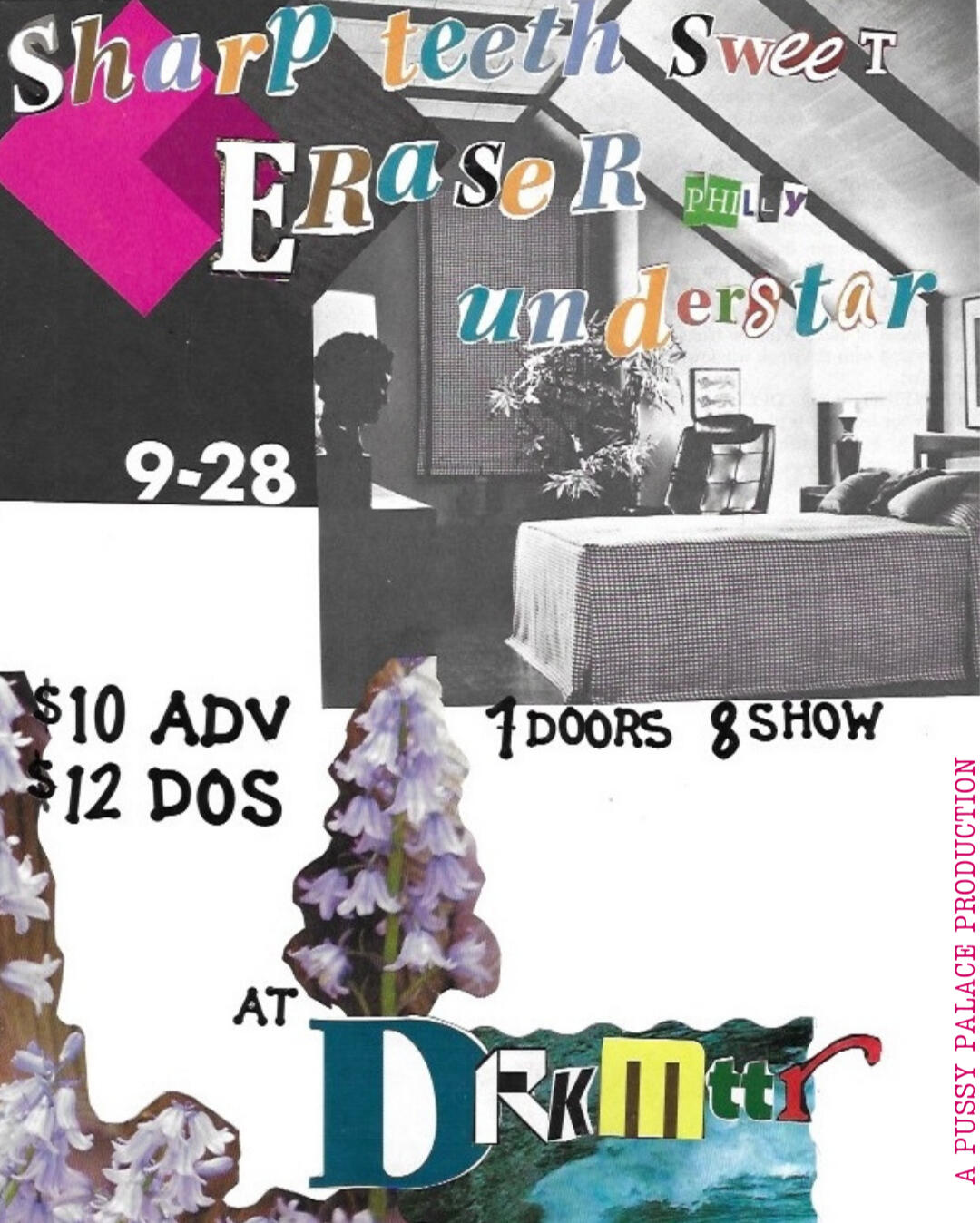 9.28 Drkmttr Eraser Show Poster